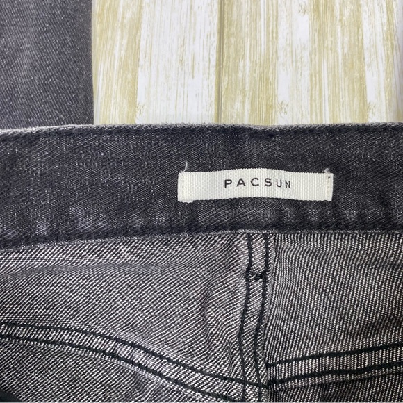 PacSun Black Ultra High Rise Slim Denim Jeans - Picture 4 of 7